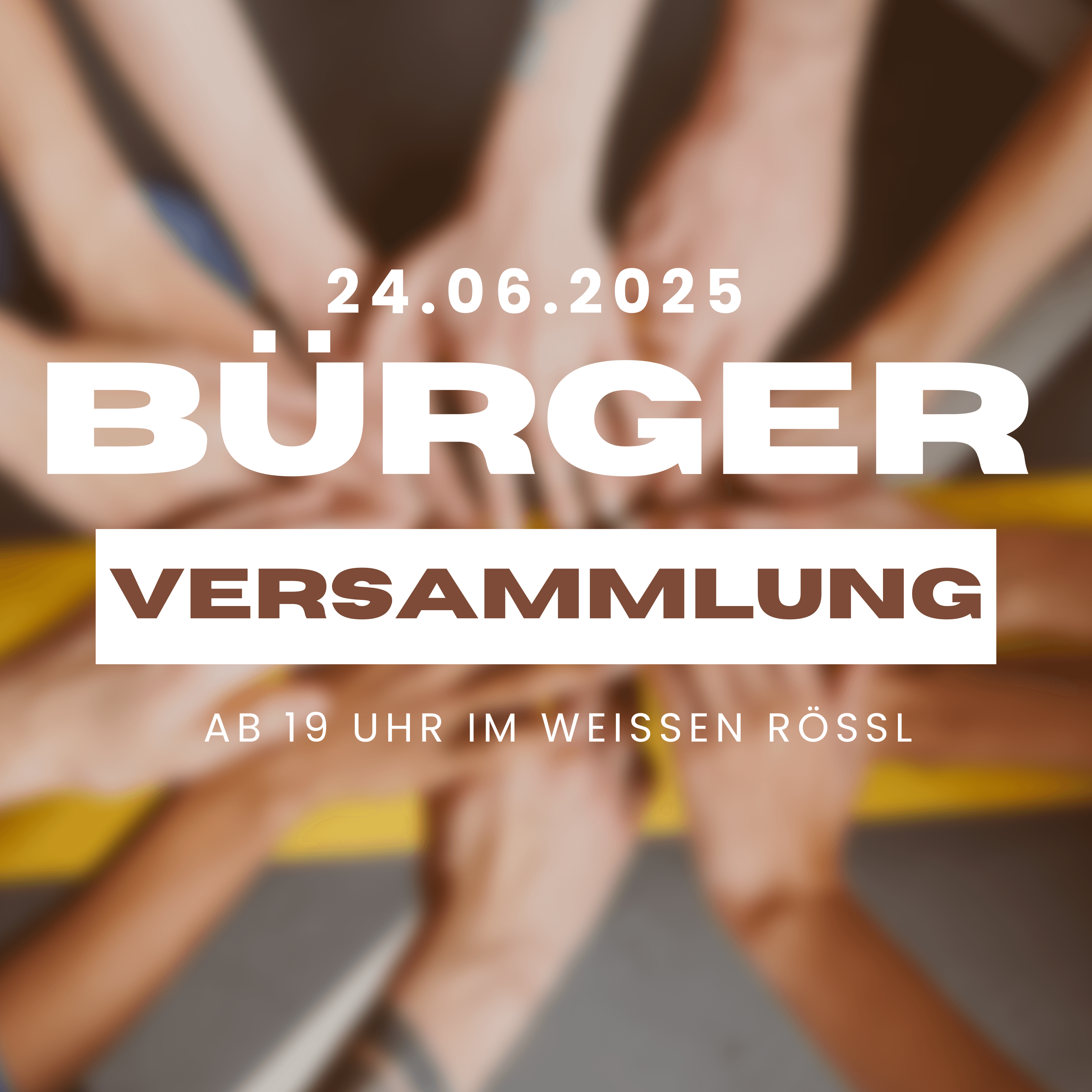 Bürgerversammlung