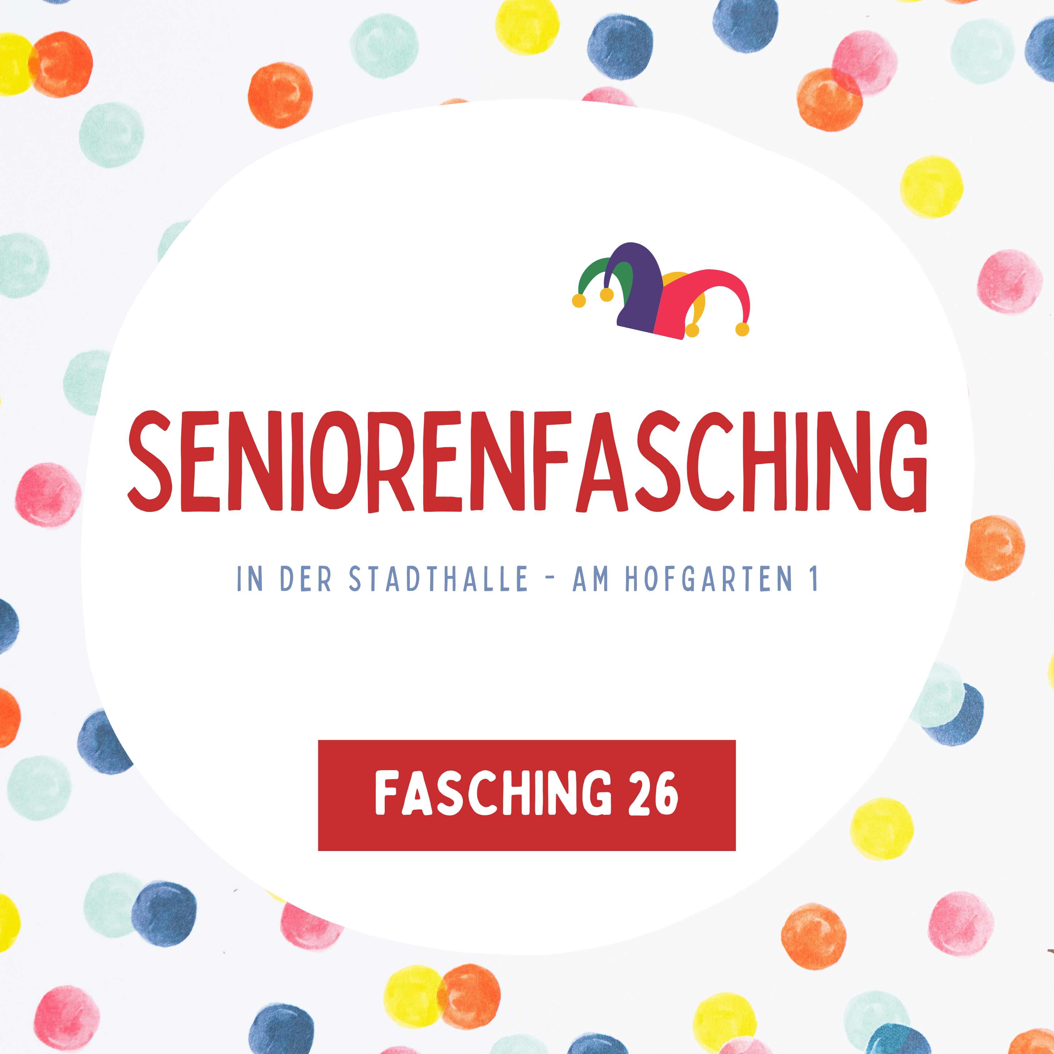 Seniorenfasching 2026