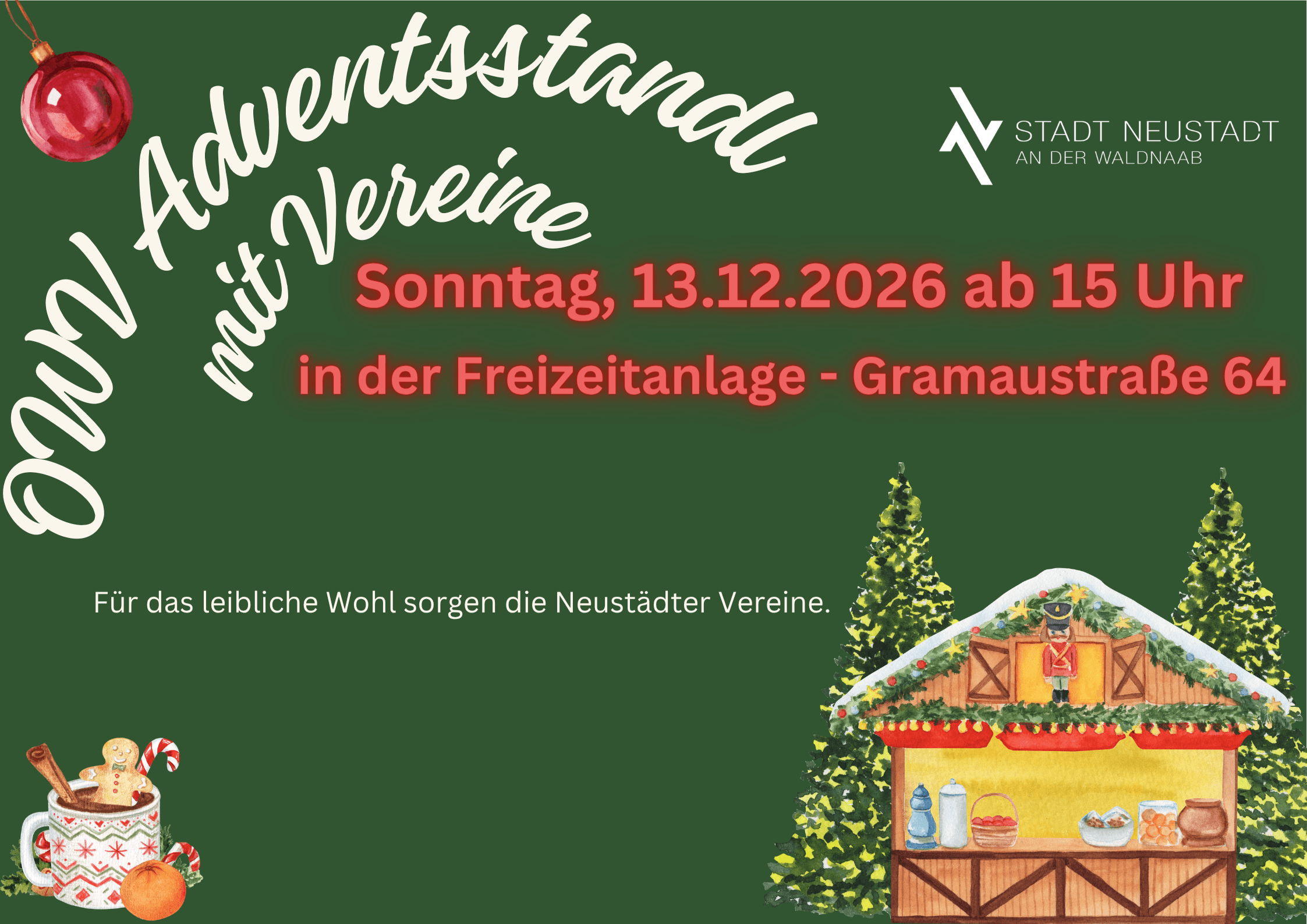 Plakat - OWV Adventsstandl mit Vereine